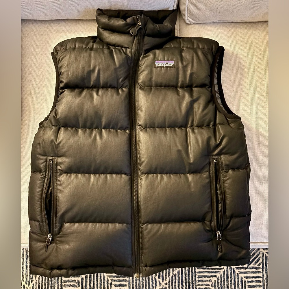 Patagonia Black Down Vest